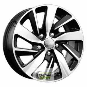 K&K КС741 6.5x16 5*114.3 ET46 DIA67.1 Алмаз черный Литой