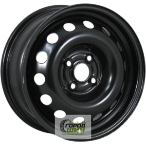 Trebl 64E45M 6x15 4*114.3 ET45 DIA66.1 Black Штампованный