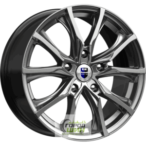 K&K Твист 7.5x17 5*108 ET49 DIA67.1 Дарк платинум Литой