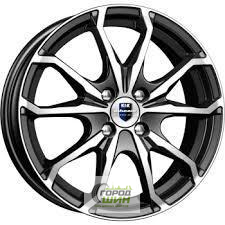 K&K Brent 6x16 4*100 ET45 DIA67.1 Алмаз черный Литой
