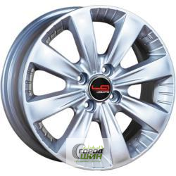 Replica LA NS132 6x15 4*100 ET50 DIA60.1 Silver Литой