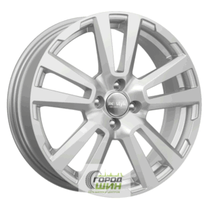 K&K КС874 6.5x17 4*100 ET43 DIA60.1 Сильвер Литой