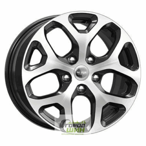 K&K КС869 6.5x16 5*114.3 ET45 DIA60.1 Алмаз черный Литой