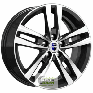 K&K Rassvet 6.5x16 5*108 ET50 DIA63.3 Алмаз черный Литой