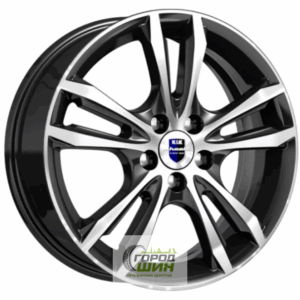 K&K Samara 6x16 4*98 ET35 DIA58.6 Алмаз черный Литой