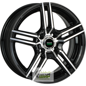 Megami MGM-1 6x15 4*98 ET35 DIA58.6 BKF Литой