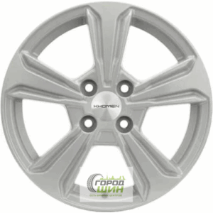 Khomen KHW 1502 6x15 4*100 ET50 DIA60.1 F-Silver Литой