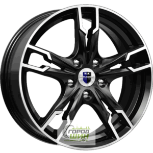 K&K Солар 7x17 4*100 ET41 DIA60.1 Алмаз черный Литой