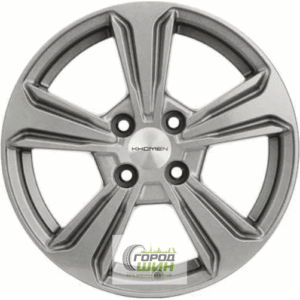 Khomen KHW 1502 6x15 4*100 ET50 DIA60.1 G-Silver Литой