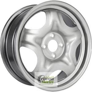 ТЗСК Renault Sandero Stepway 6.5x16 4*100 ET37 DIA60.1 Silver Штампованный