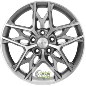 Khomen KHW 1709 7x17 5*114.3 ET50 DIA67.1 Gray-FP Литой