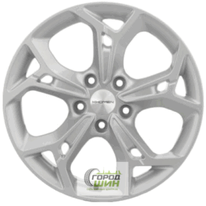 Khomen KHW 1702 7x17 5*112 ET49 DIA57.1 F-Silver Литой