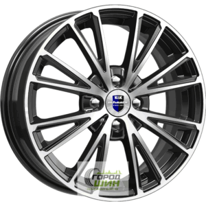 K&K Меандр 6x15 4*98 ET35 DIA58.6 Алмаз черный Литой