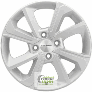 Khomen KHW 1501 6x15 4*100 ET48 DIA54.1 F-Silver Литой