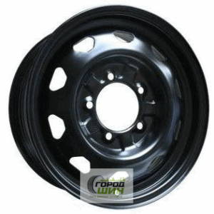 ТЗСК УАЗ-31622 6.5x16 5*139.7 ET40 DIA108.6 Black Штампованный
