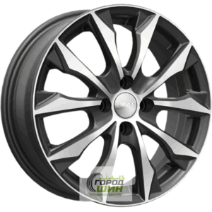 Скад Нагоя 6x16 4*100 ET50 DIA60.1 Алмаз матовый Литой