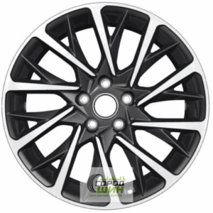 Khomen KHW 1804 7.5x18 5*108 ET50 DIA63.3 Black-FP Литой