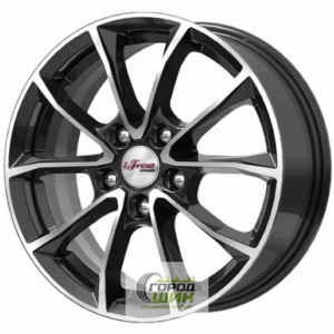 iFree Джет 6.5x16 5*108 ET50 DIA63.3 Блэк Джек Литой