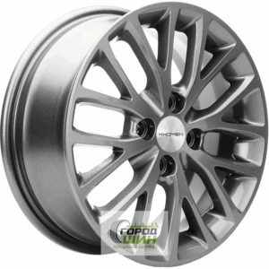 Khomen KHW 1506 6x15 4*100 ET50 DIA60.1 Gray Литой