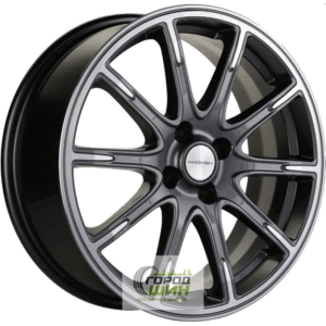 Khomen KHW 1707 6.5x17 4*100 ET41 DIA60.1 Gray-FP Литой