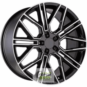 Khomen KHW 2101 9.5x21 5*112 ET37 DIA66.6 Black-FP Литой