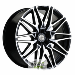 Khomen KHW 2103 9.5x21 5*112 ET37 DIA66.6 Black-FP Литой