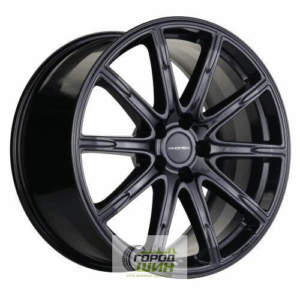 Khomen KHW 1903 8.5x19 5*112 ET38 DIA66.6 Black Литой