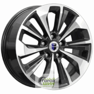 K&K Авиор 7x17 5*108 ET45 DIA67.1 Алмаз черный Литой