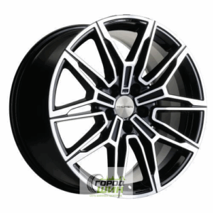 Khomen KHW 1904 8.5x19 5*112 ET30 DIA66.6 Black-FP Литой