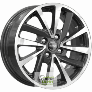 K&K КС899 6x15 4*100 ET37 DIA60.1 Алмаз черный Литой