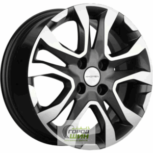 Khomen KHW 1503 6x15 4*100 ET40 DIA60.1 Gray-FP Литой