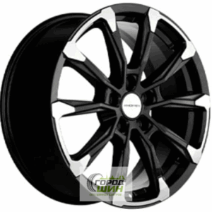 Khomen KHW 1808 7.5x18 5*114.3 ET50 DIA66.1 Black-FP Литой