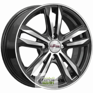iFree Маскот 6x15 4*98 ET35 DIA58.6 Блэк Джек Литой