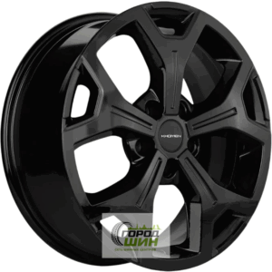 Khomen KHW 1710 6.5x17 5*108 ET33 DIA60.1 Black Литой