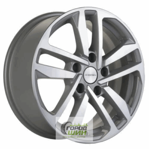 Khomen KHW 1612 6.5x16 5*114.3 ET47 DIA66.1 Silver-FP Литой