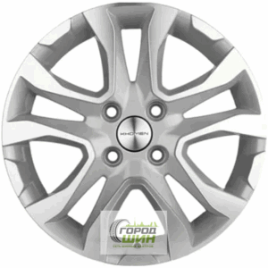 Khomen KHW 1503 6x15 4*100 ET50 DIA60.1 F-Silver-FP Литой