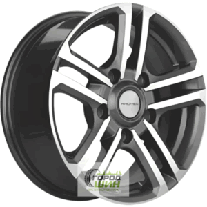 Khomen KHW 1602 6.5x16 5*139.7 ET35 DIA98.5 Gray-FP Литой