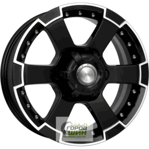 K&K M56 7x16 6*139.7 ET20 DIA110.1 Алмаз черный Литой