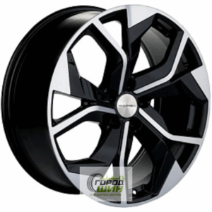 Khomen KHW 2006 8.5x20 5*112 ET20 DIA66.6 Black-FP Литой