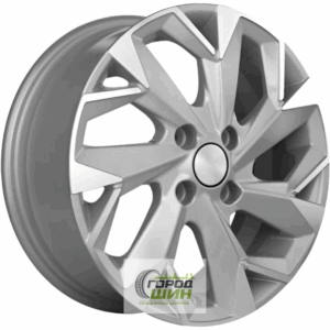 Khomen KHW 1508 6x15 4*100 ET40 DIA60.1 F-Silver-FP Литой