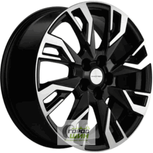 Khomen KHW 1809 7x18 5*108 ET33 DIA60.1 Black-FP Литой