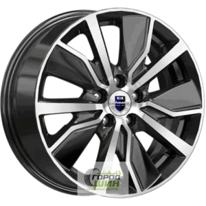 K&K Гамбит 6.5x16 5*110 ET38 DIA65.1 Алмаз черный Литой