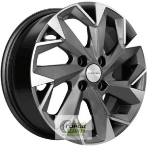 Khomen KHW 1402 5.5x14 4*100 ET43 DIA60.1 Gray-FP Литой