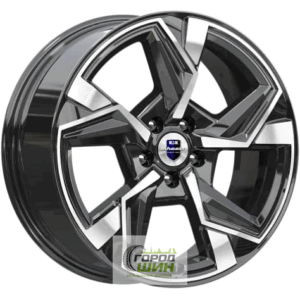 K&K Кайан 7.5x18 5*110 ET37 DIA65.1 Алмаз черный Литой