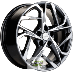 Khomen KHW 1716 7x17 5*114.3 ET48 DIA56.1 Gray-FP Литой