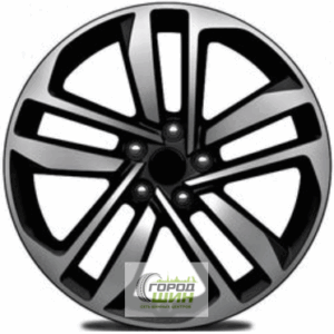 Khomen KHW 1612 6.5x16 5*115 ET41 DIA70.1 Black-FP Литой