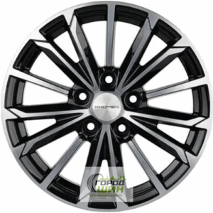 Khomen KHW 1611 6.5x16 5*110 ET45 DIA67.1 Black-FP Литой