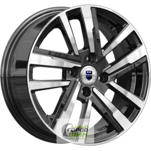 K&K Хант 6x15 4*100 ET40 DIA60.1 Алмаз черный Литой