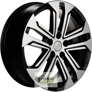 Khomen KHW 1803 7x18 5*110 ET50 DIA63.3 Black-FP Литой