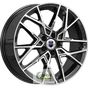 K&K Вудроф 7x18 5*108 ET36 DIA65.1 Алмаз черный Литой
